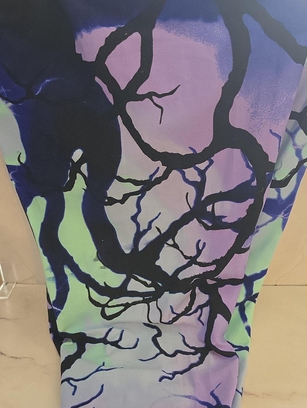 LuLaRoe Thunderstrike Haunt Limited Edition Leggings Size TC - Picture 2 of 6